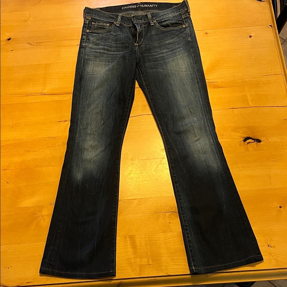 Citizens of Humanity Indigo Flare Jeans